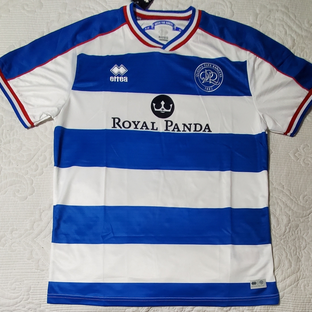 Errea Queens Park Rangers Football Club jersey,Men XL